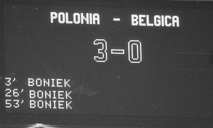 mecz Belgia - Polska